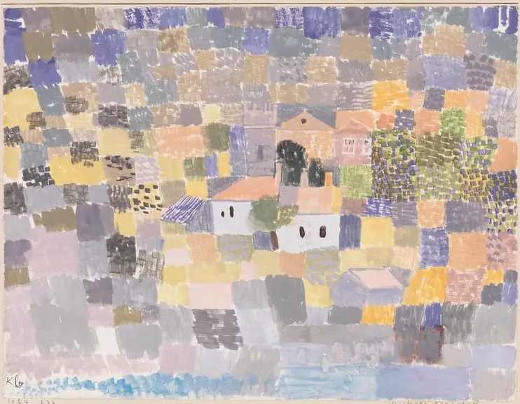 Sicilian Landscape Paul Klee